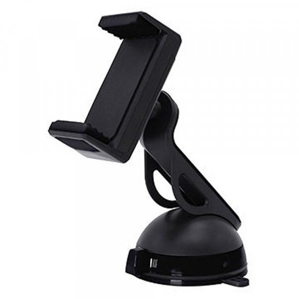 Wholesale Clip Grip Windshield and Dashboard Car Mount Holder for Phone KI-021 (Black)